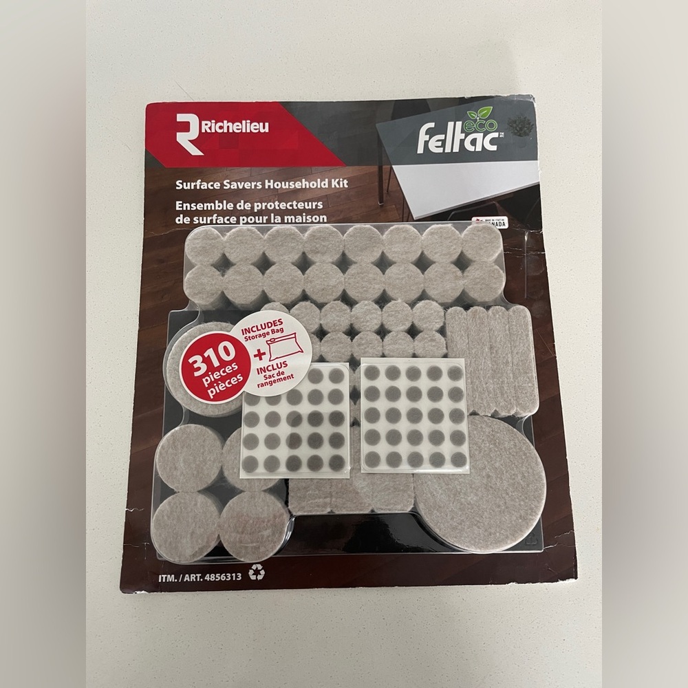 Adhesive felt pads 310 piece